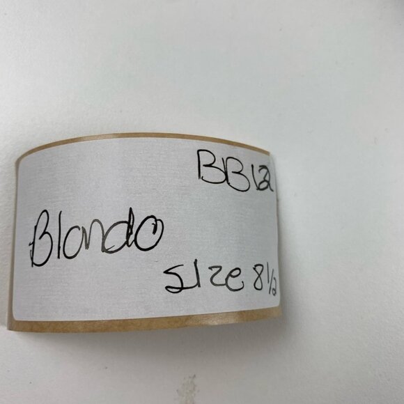 BLONDO Tan Leather Mary Jane Comfort Wedge  size 8 ½ - Picture 11 of 11